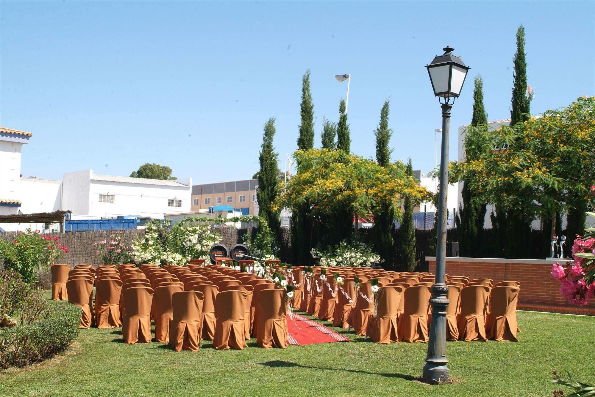 La Palmosa Hotel Alcala de los Gazules Bagian luar foto